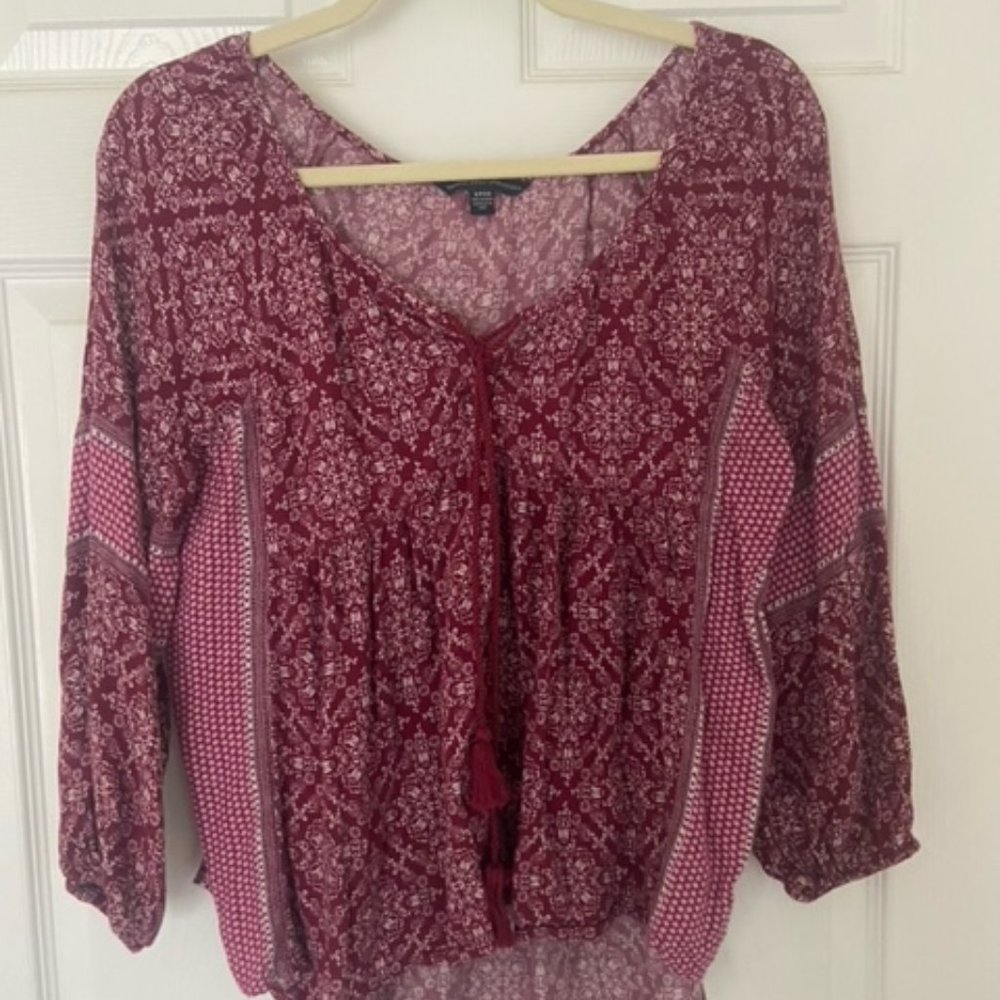 American Eagle Peasant Top